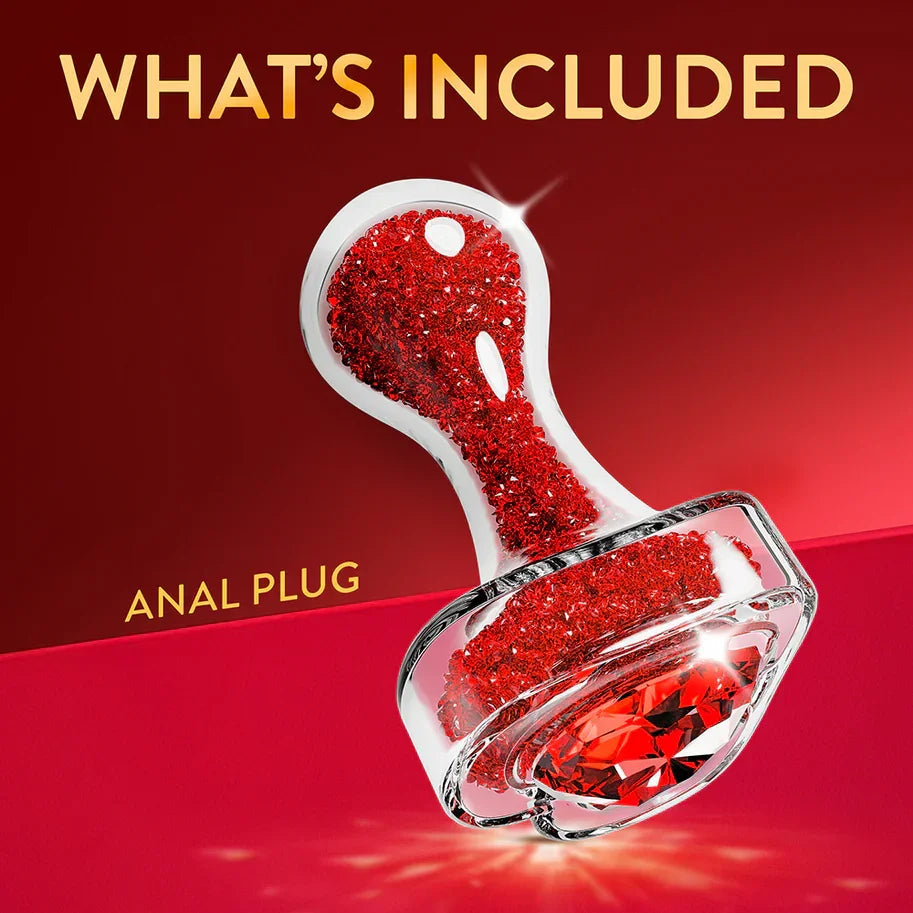 Oh My Gem Lustre Glass Anal Plug