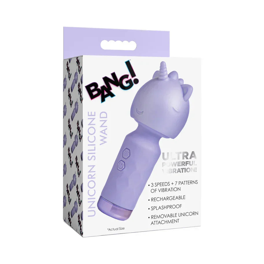 Bang Unicorn Rechargeable Silicone Wand