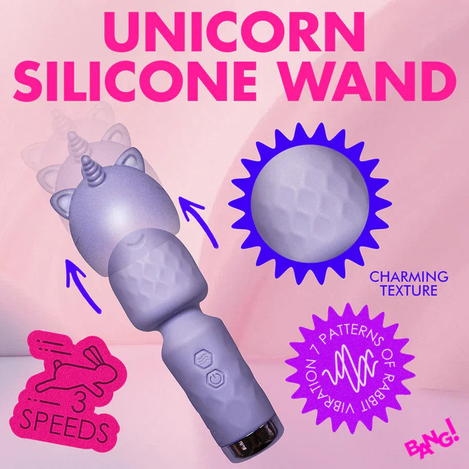Bang Unicorn Rechargeable Silicone Wand