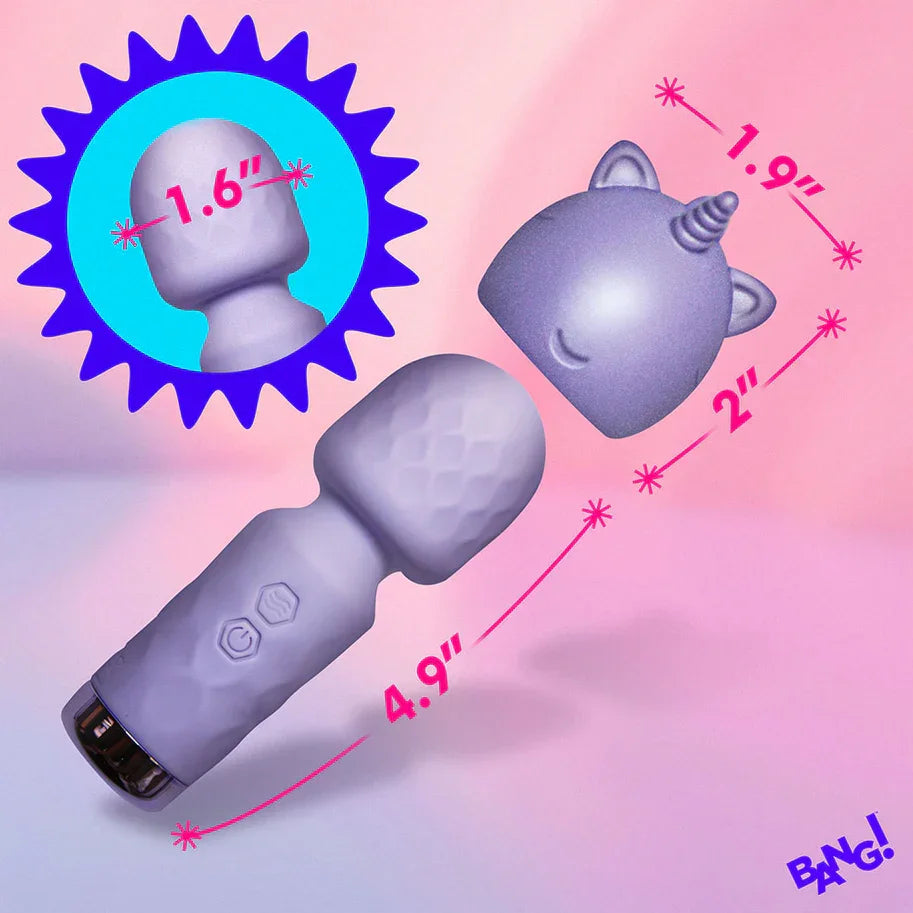 Bang Unicorn Rechargeable Silicone Wand