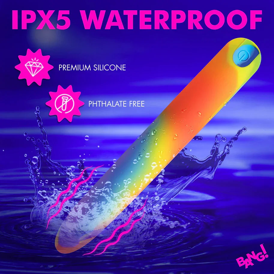 Bang Rainbow Rechargeable Silicone Vibrator