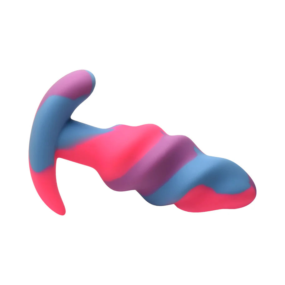 Creature Cocks Unicorn Swirl Silicone Butt Plug