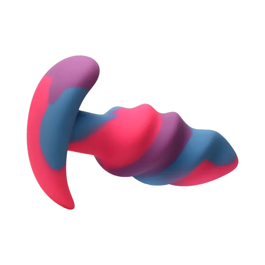 Creature Cocks Unicorn Swirl Silicone Butt Plug