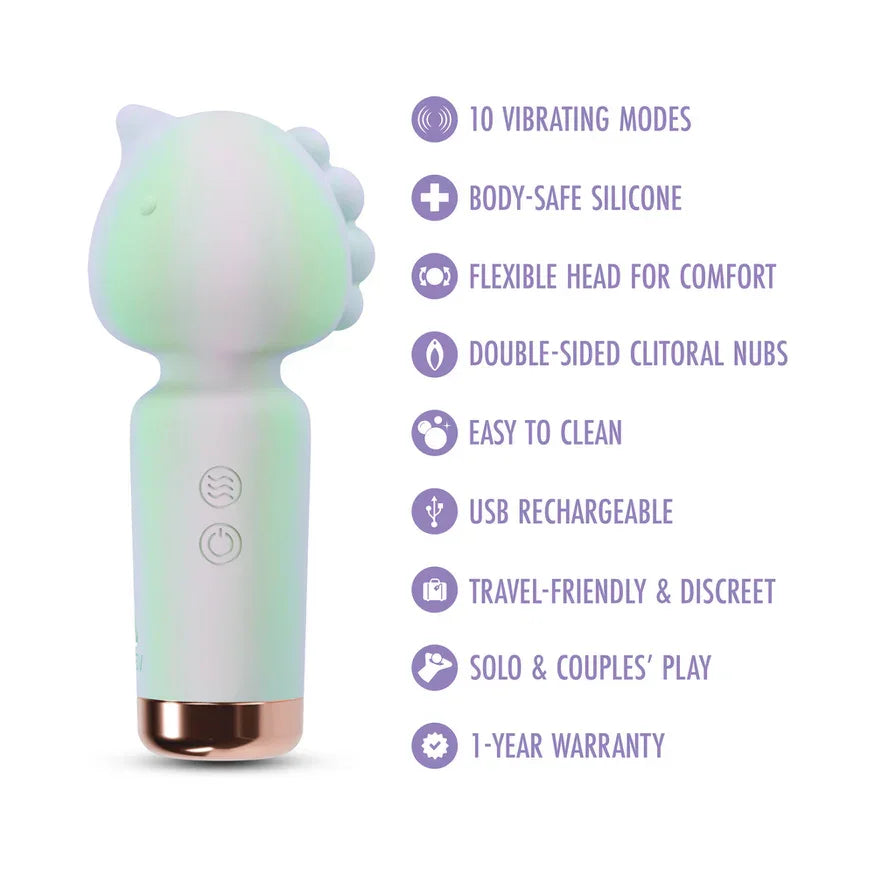 Play With Me Unicorn Dreams Silicone Rechargeable Clitoral Stimulator