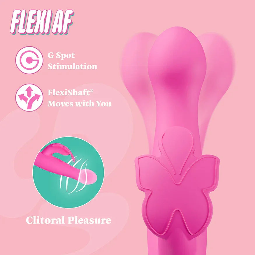 Aria Naughty AF Rechargeable Silicone Vibe