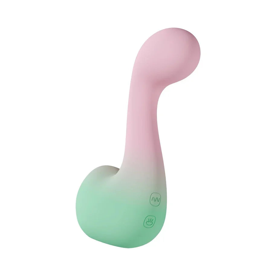 Play With Me Melody Rechargeable Silicone Dual-End Vibrator