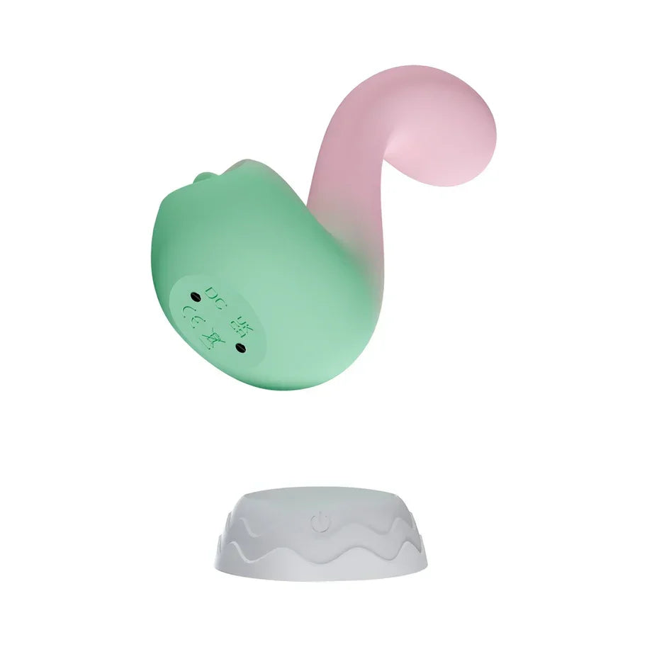 Play With Me Melody Rechargeable Silicone Dual-End Vibrator