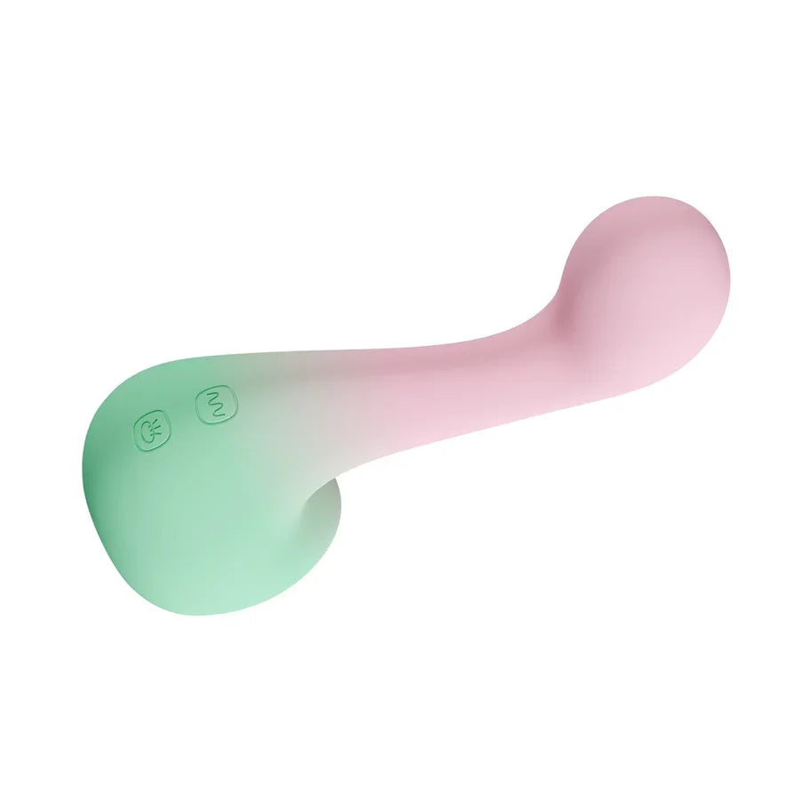 Play With Me Melody Rechargeable Silicone Dual-End Vibrator