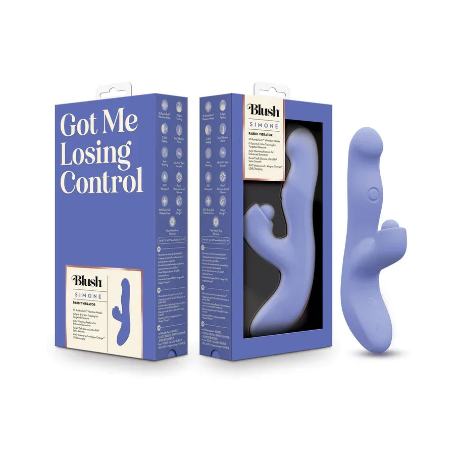 Blush Collection Simone Tapping Rabbit Vibrator