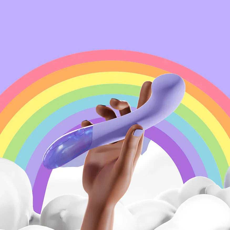 Biird Gii Glow Curved Silicone Vibrator