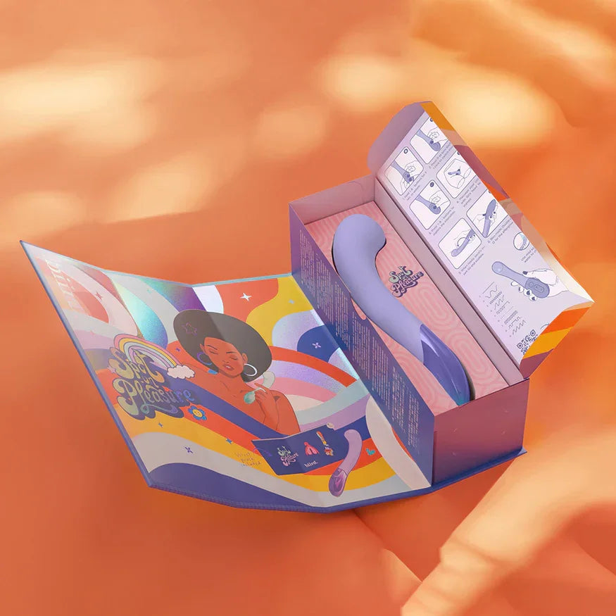 Biird Gii Glow Curved Silicone Vibrator