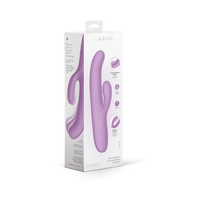 Le Wand Hither Rechargeable Silicone Vibrator