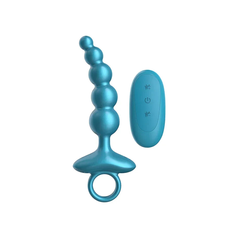 Luv Inc CR23: Curved Ring Luv Beads – Remote-Controlled Vibrating Anal Beads for Intense Sensation