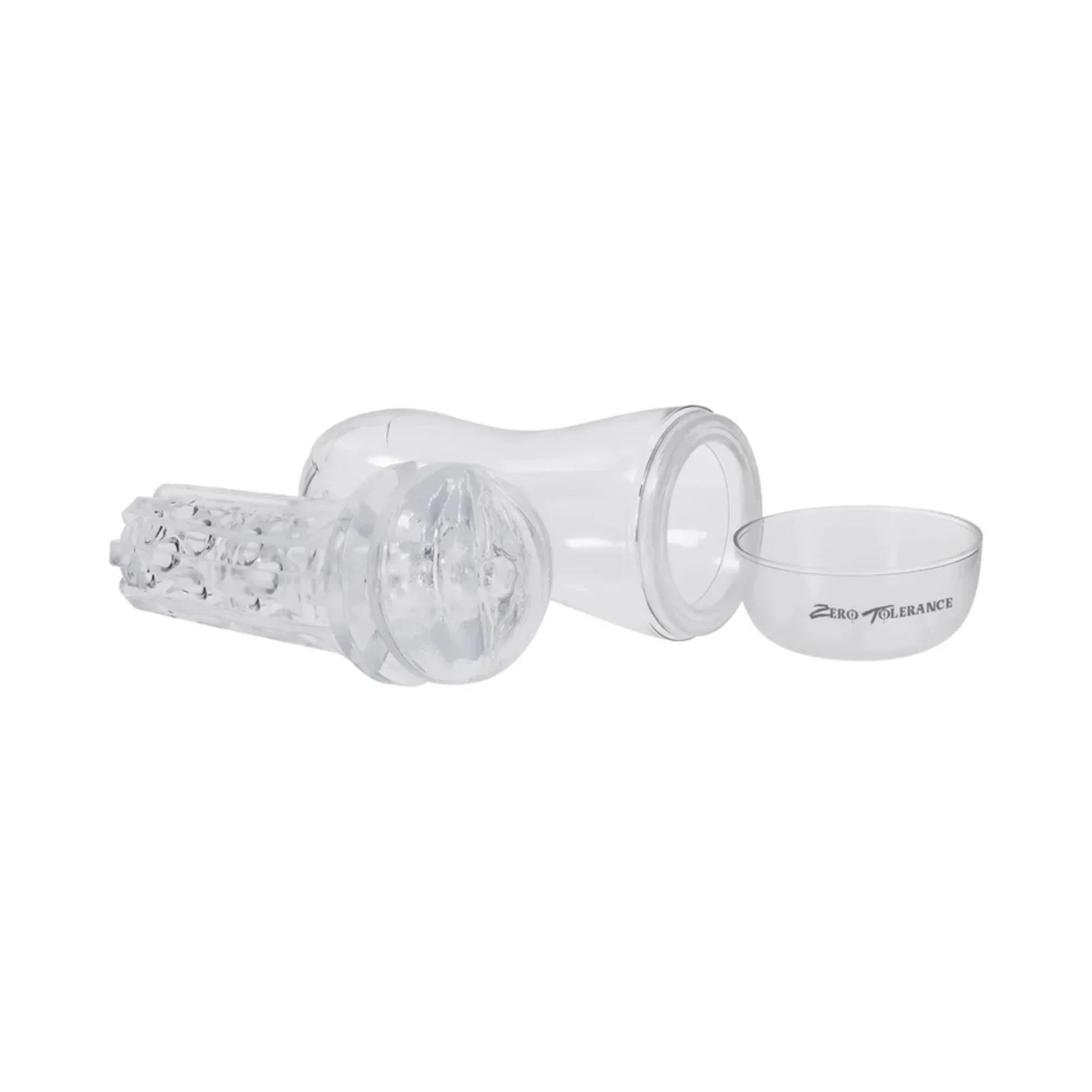 Zero Tolerance Casual Encounter Beaded Pussy Stroker with Vibrating C-Ring