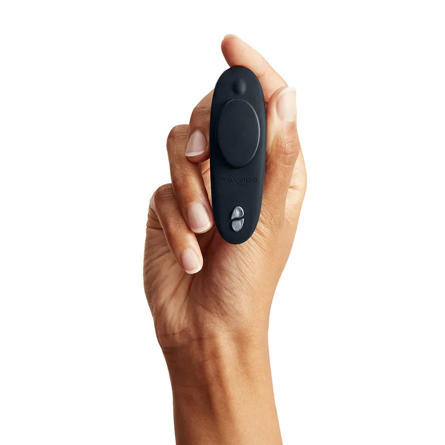 We-Vibe Moxie+ Wearable Rechargeable Silicone Panty Vibe Clitoral Stimulator with Remote Control