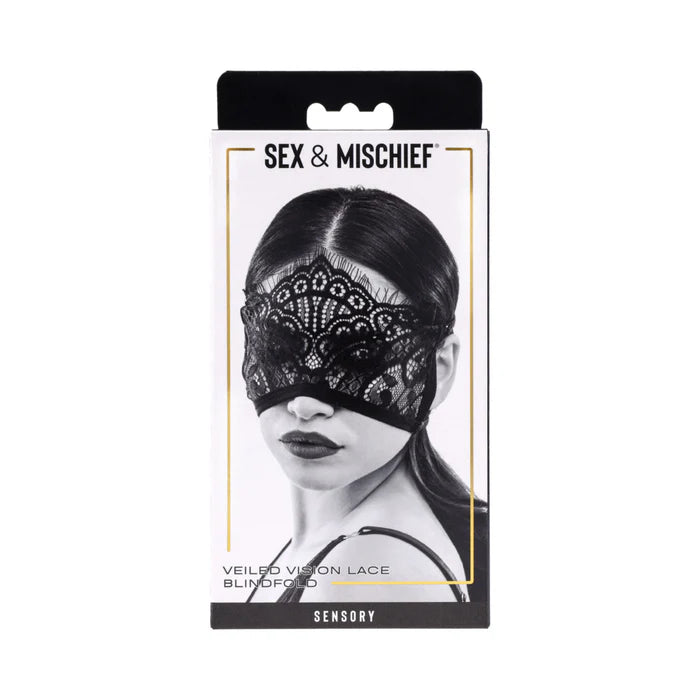 Sex & Mischief Veiled Vision Lace Blindfold