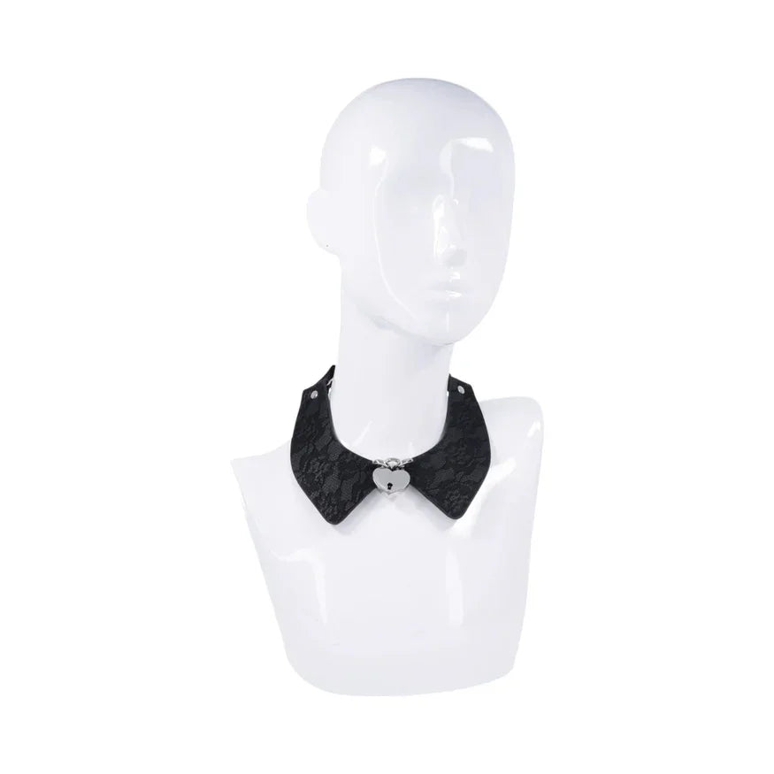 Sportsheets Sex & Mischief Heartbound Lace Day Collar