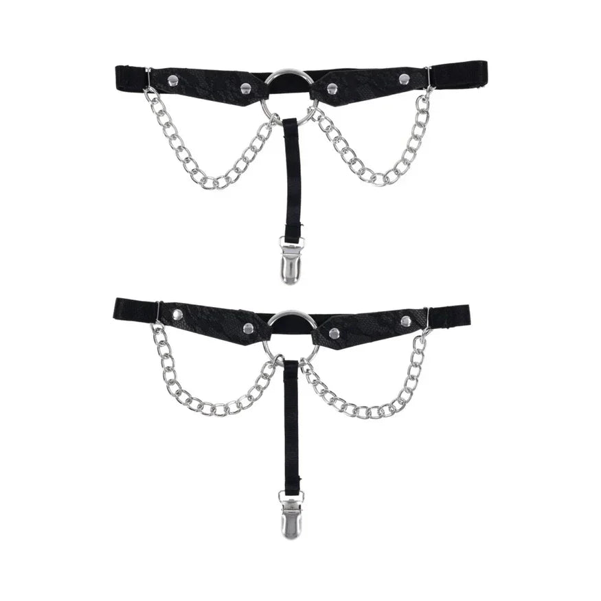 Sportsheets Sex & Mischief Chain Lace Garters