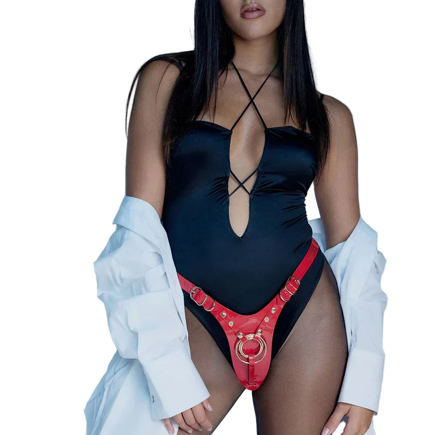 Strap-On-Me Leatherette Harness Fabulous One Size