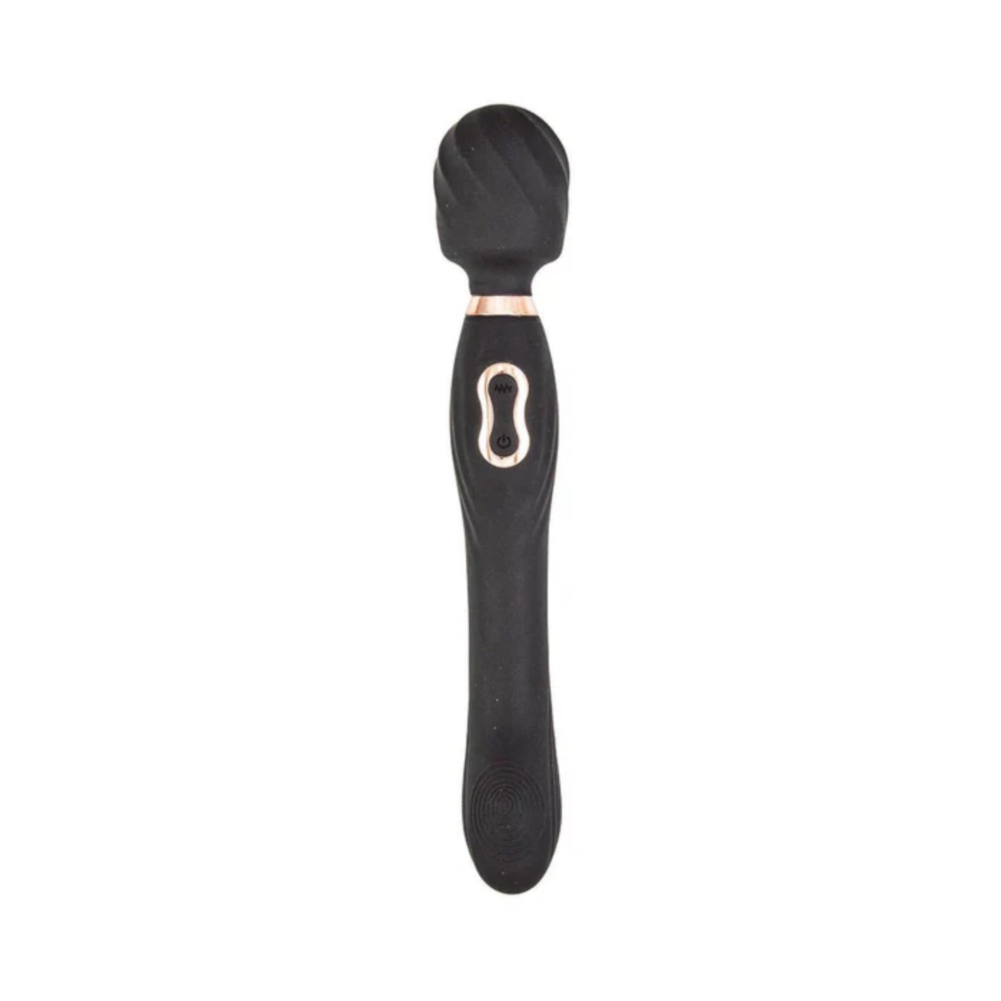 The Beat Dual Pleasure Wand Rechargeable Silicone Wand Massager