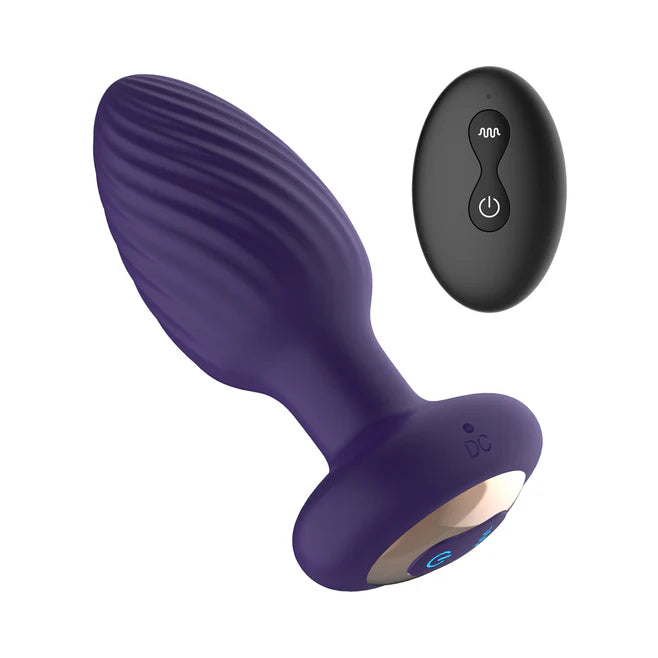 Nasstoys The Royal Rotating Anal Plug – Rechargeable Silicone Plug with Remote Control