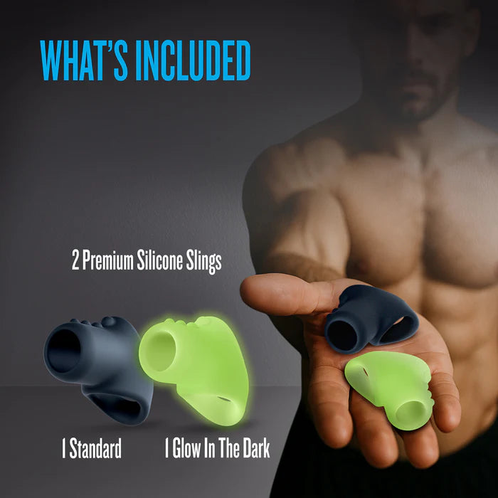 Performance Plus Flare Silicone Cock Sling Set (2 Piece)