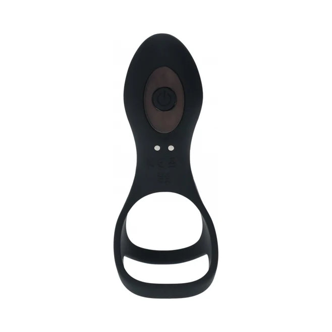 Levelz Vibrating Silicone Rechargeable Cock & Ball Ring with Shaft Loop