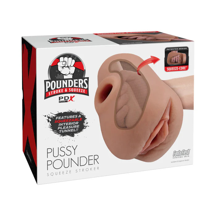 PDX Plus Pussy Pounder Squeeze Stroker - Pussy