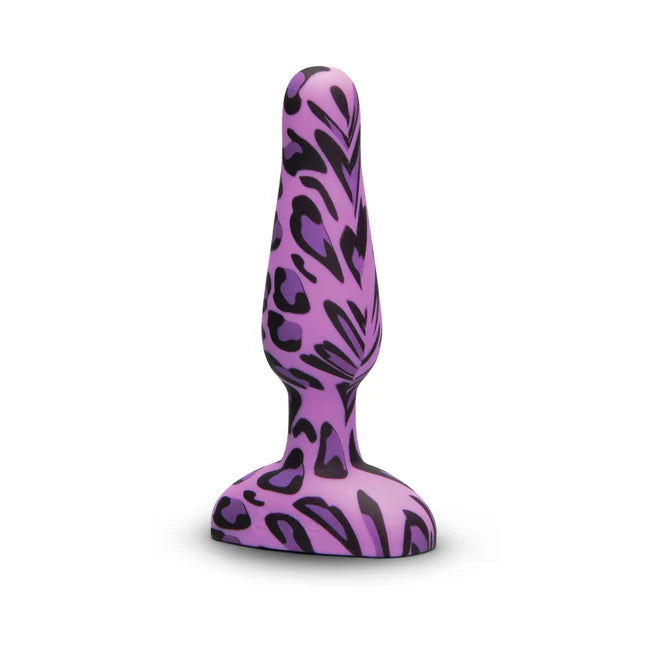 b-Vibe Novice Leopard – Beginner Vibrating Butt Plug with Remote