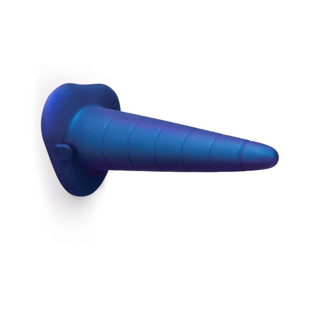 b-Vibe Anal Stretcher Training Cone – Ribbed Silicone Trainer with Suction Base