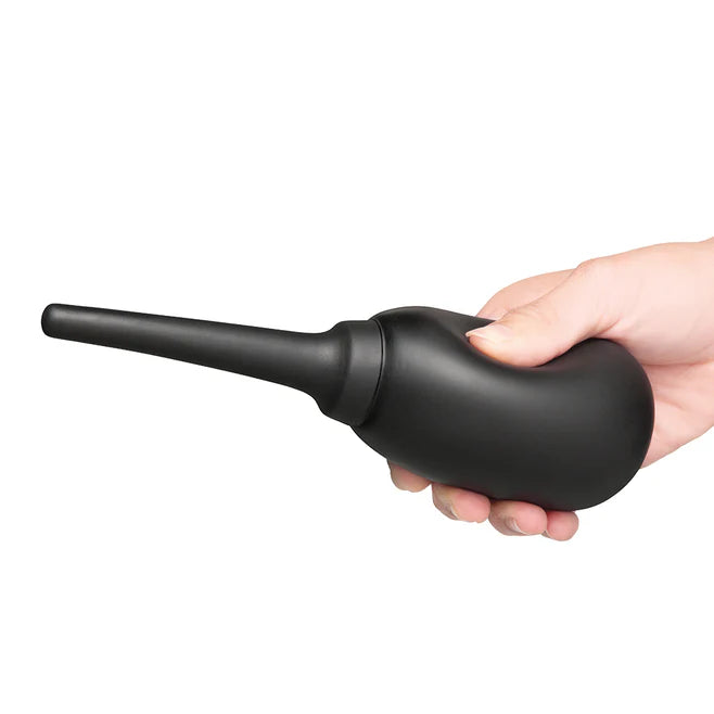 b-Vibe Flexible Silicone Anal Douche with Anti-Backflow Valve