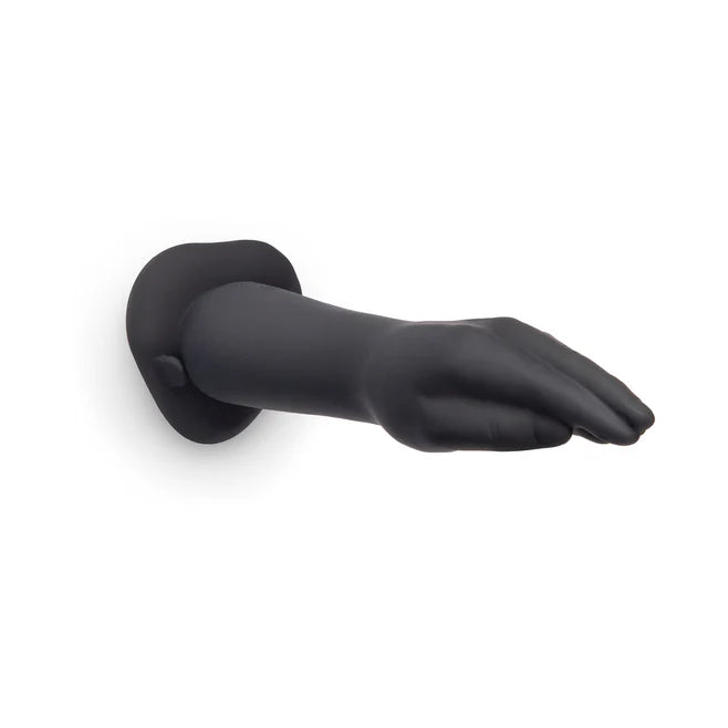 B-Vibe 10.5" Vibrating Silicone Hand Fisting Dildo – Rechargeable Suction Base Fist Toy