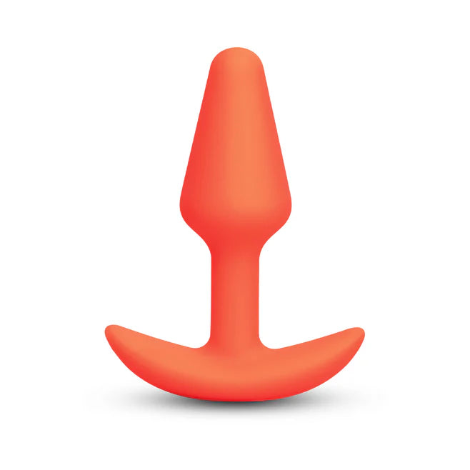 B-Vibe Butties Anal Training Set with Remote – 2-Piece Silicone Plug Bundle (Vibrating + Beginner)