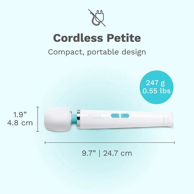 Le Wand Classique Cordless Petite Wand Massager