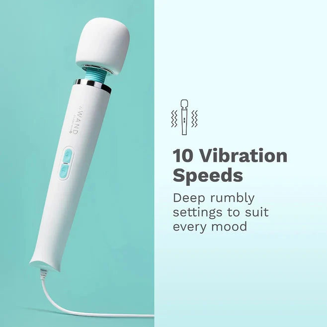 Le Wand Classique Plug-In Wand Massager – Original Full-Body Vibrating Massager