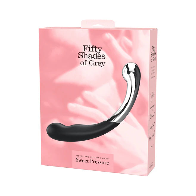 Fifty Shades of Grey Sweet Pressure Silicone & Metal Dildo – Dual-Sensation G-Spot Massager