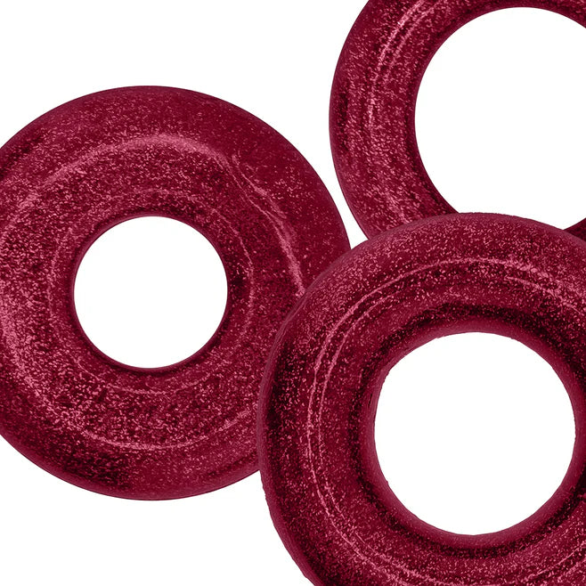 Oxballs Cockpack Multi Design Cockrings (3-Pack) – Slim, Tight & Comfort Fit Rings