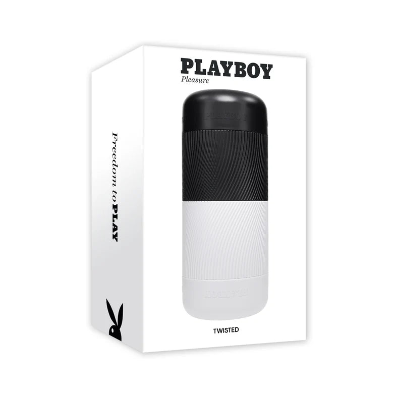 Playboy Twisted Double-Sided Stroker – Dual Experience TPE Sleeve