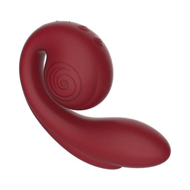 SVibe Snail Gizi Pro Vibrator – Wearable Triple Stimulation Silicone Vibrator