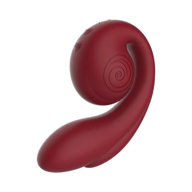 SVibe Snail Gizi Pro Vibrator – Wearable Triple Stimulation Silicone Vibrator