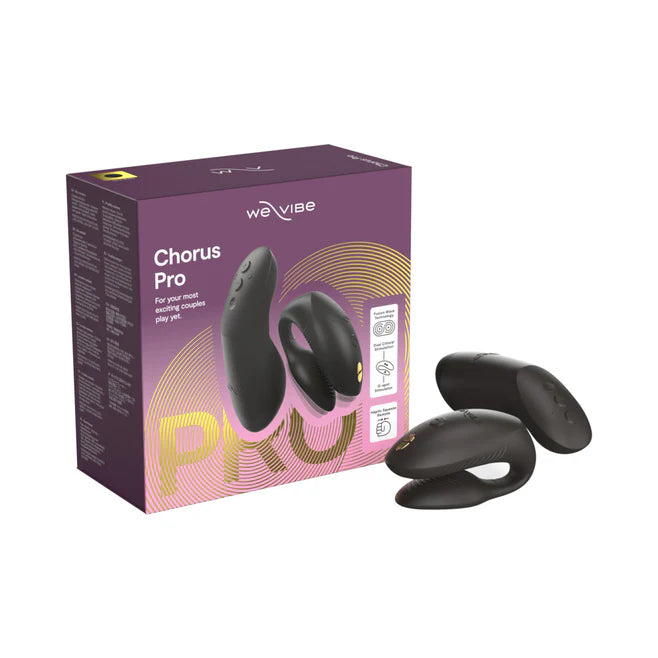 We-Vibe Chorus Pro Rechargeable Silicone Couples Vibrator with Remote Control