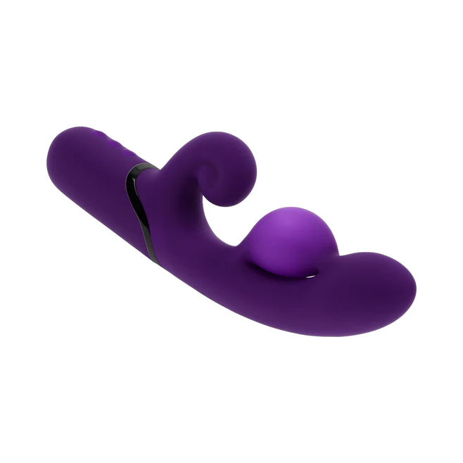 Pleasure Puff Rechargeable Silicone Expandable Rabbit Vibrator