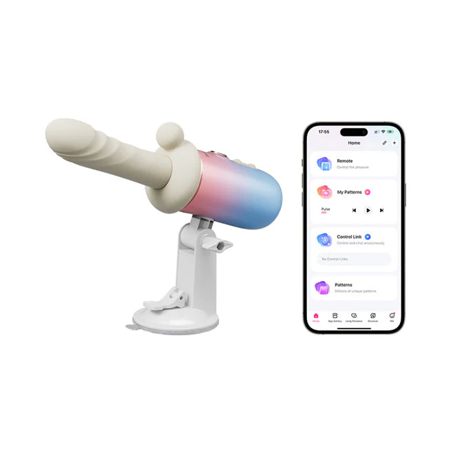 Lovense Spinel App-Controlled Thrusting, Vibrating & Heating Dildo