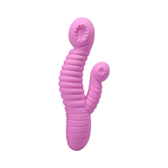 Polynesian Pleasures Into The C Seapuss Rechargeable Silicone Rabbit Vibrator with Clitoral Stimulator