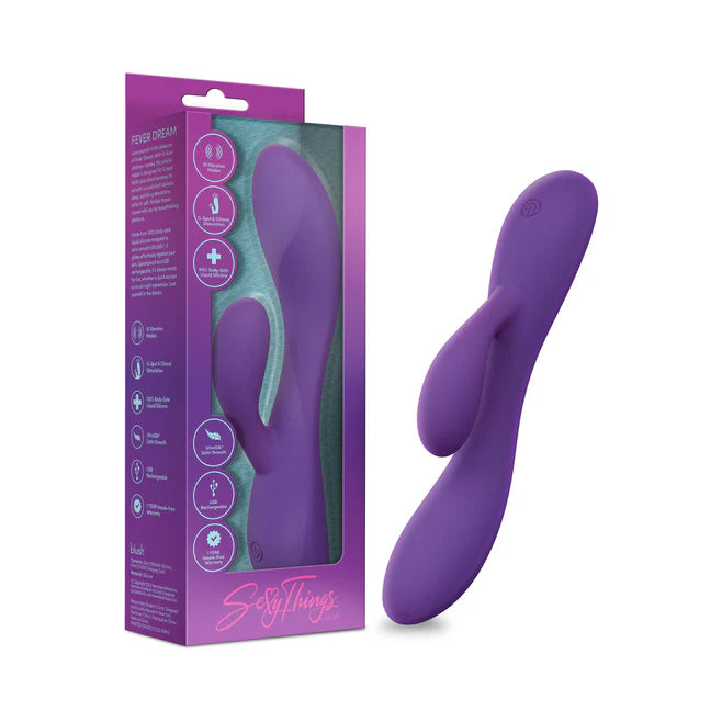 Sexy Things Fever Dream Rechargeable Silicone Rabbit Vibrator