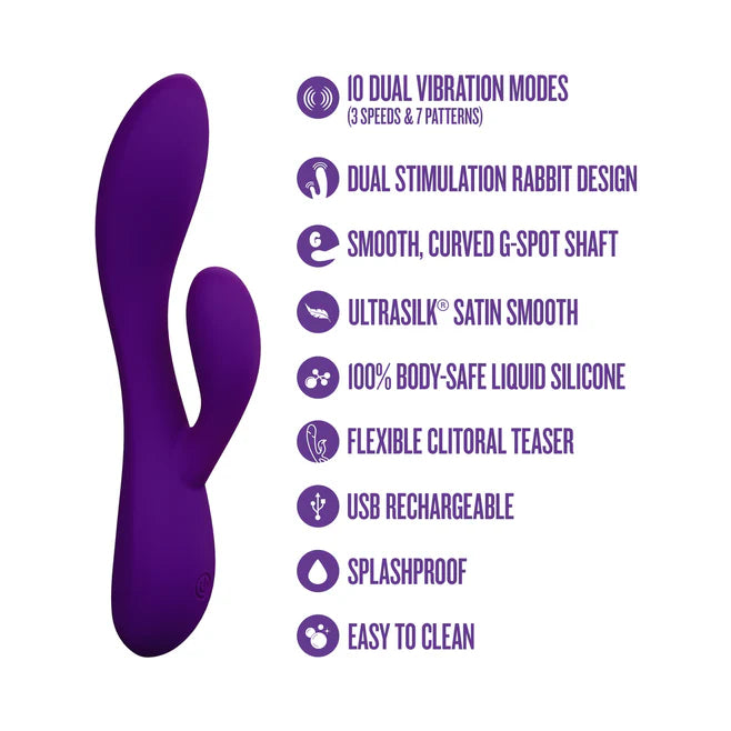 Sexy Things Fever Dream Rechargeable Silicone Rabbit Vibrator