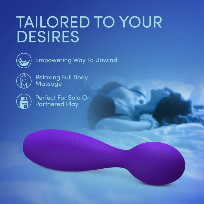 Sexy Things Velvet High Rechargeable Silicone Vibrating Wand
