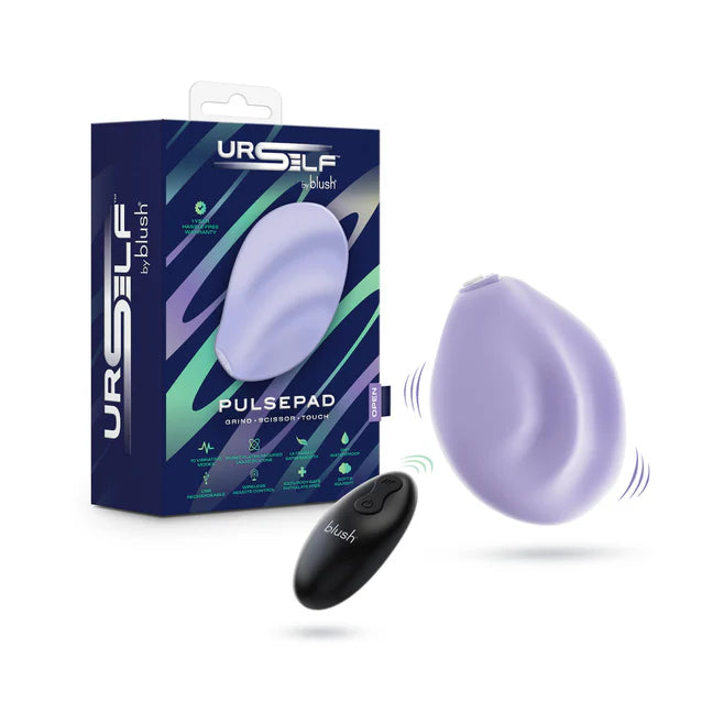 Urself Pulse Pad Rechargeable Silicone Grinder with Remote