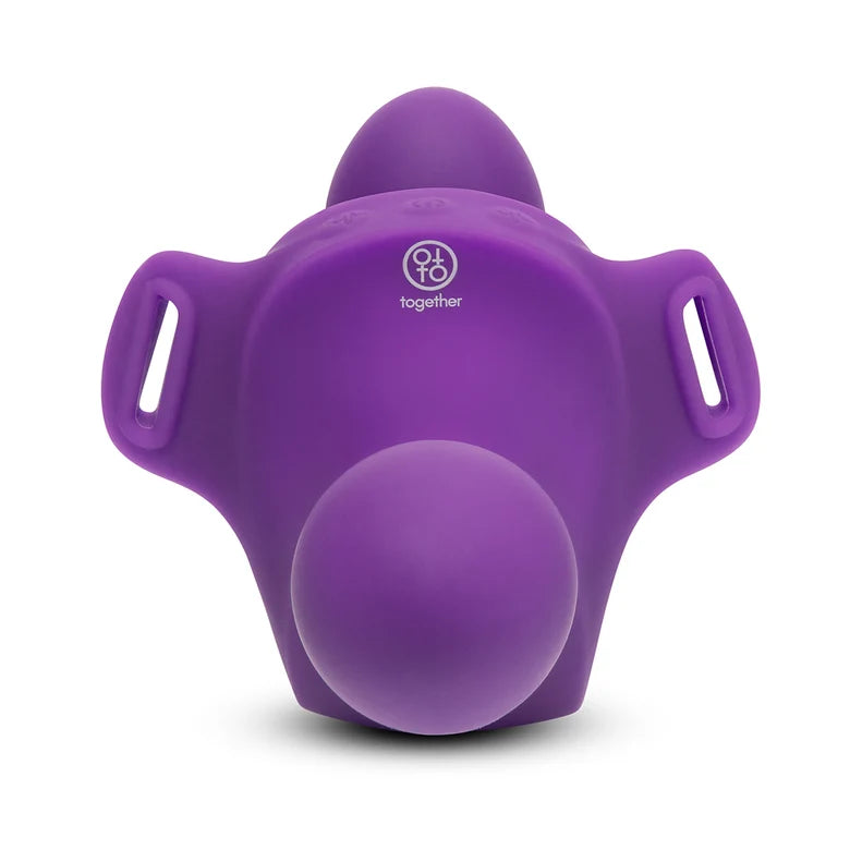 Together Lock-In Vibrating Strap-On Harness Set