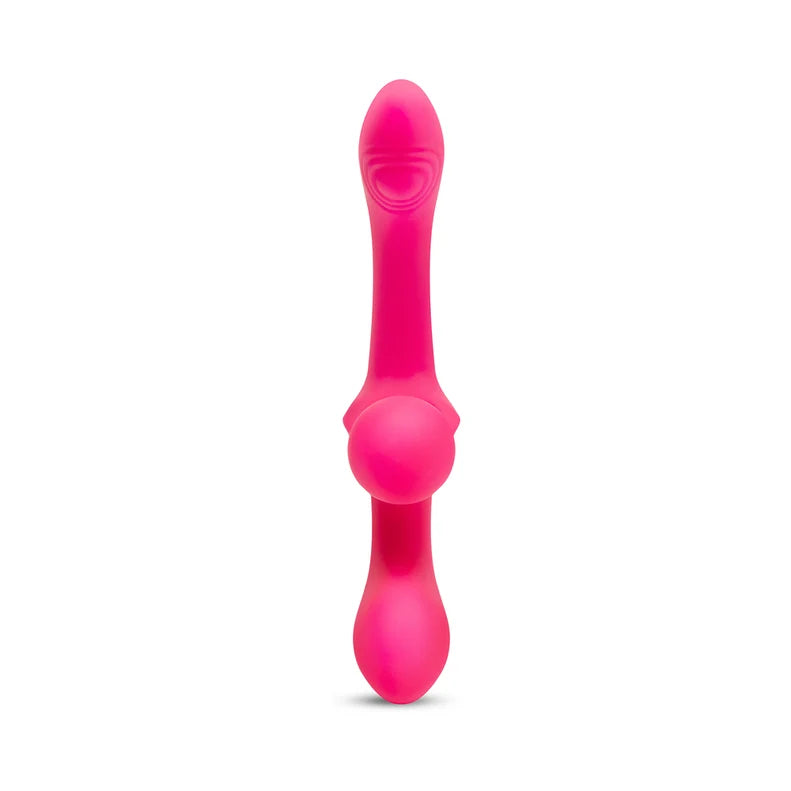 Together Double Tap Strapless Strap-On Vibrator